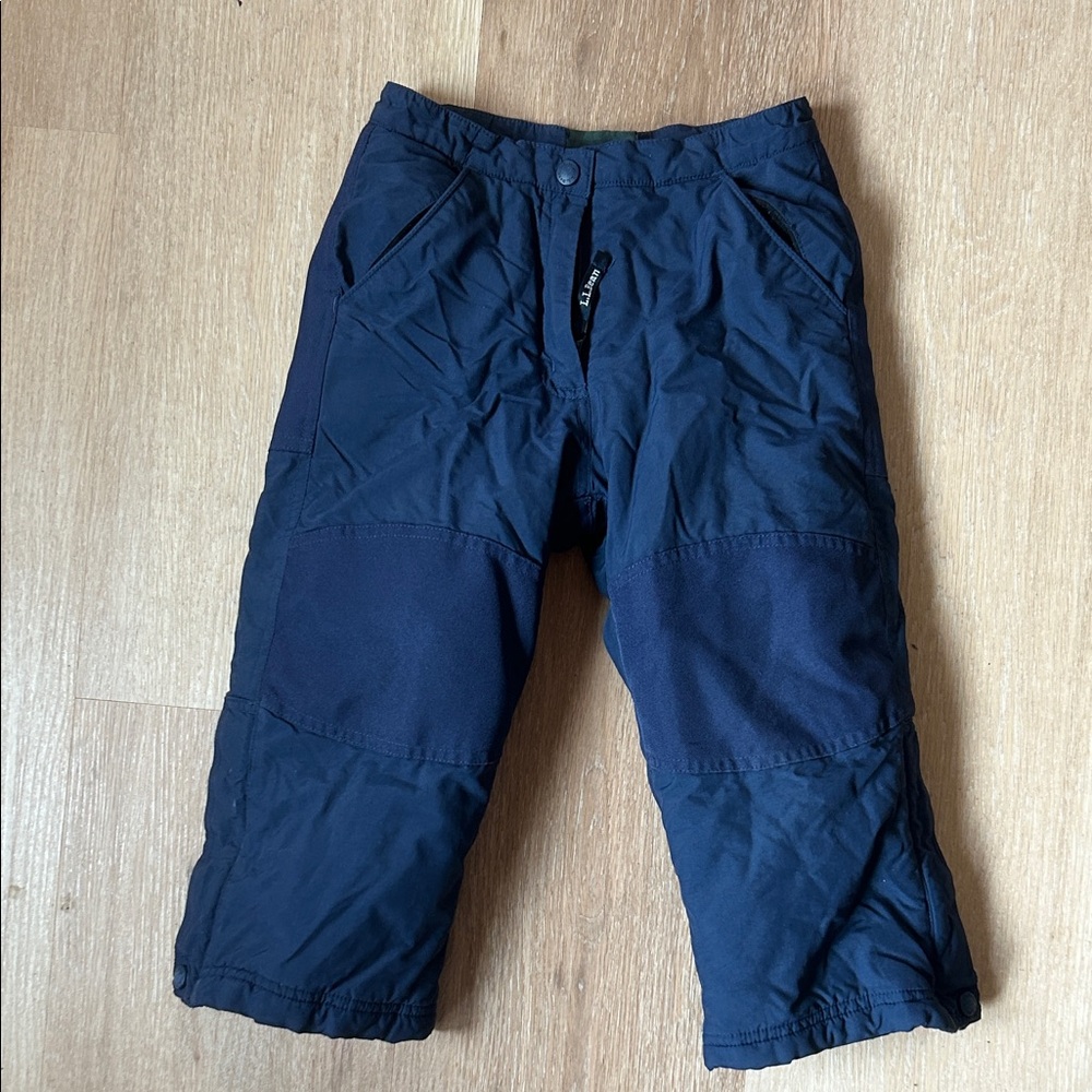 L.L. Bean Kids toddler Navy snow Pants